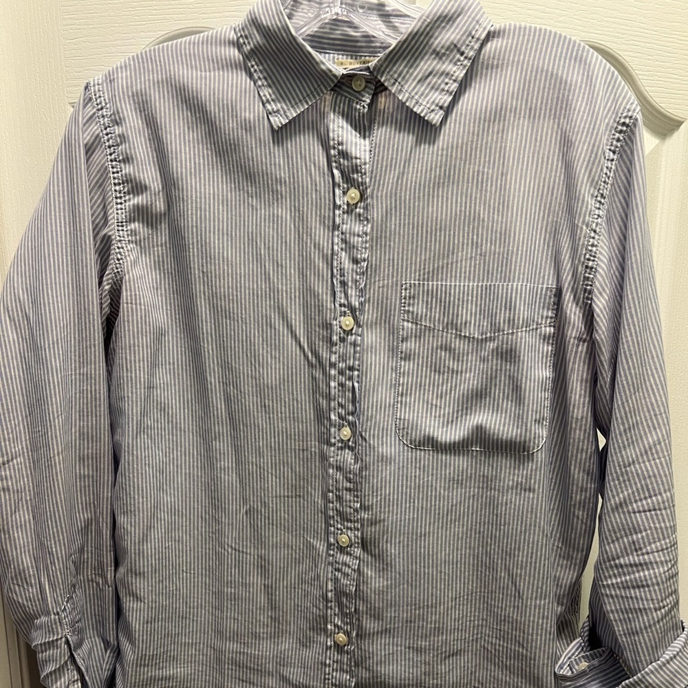 Cute Denim & Supply from Ralph Lauren boyfriend shirt.